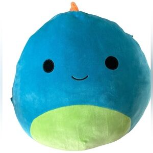 Squishmallows Blue and Green Stuffed Animal